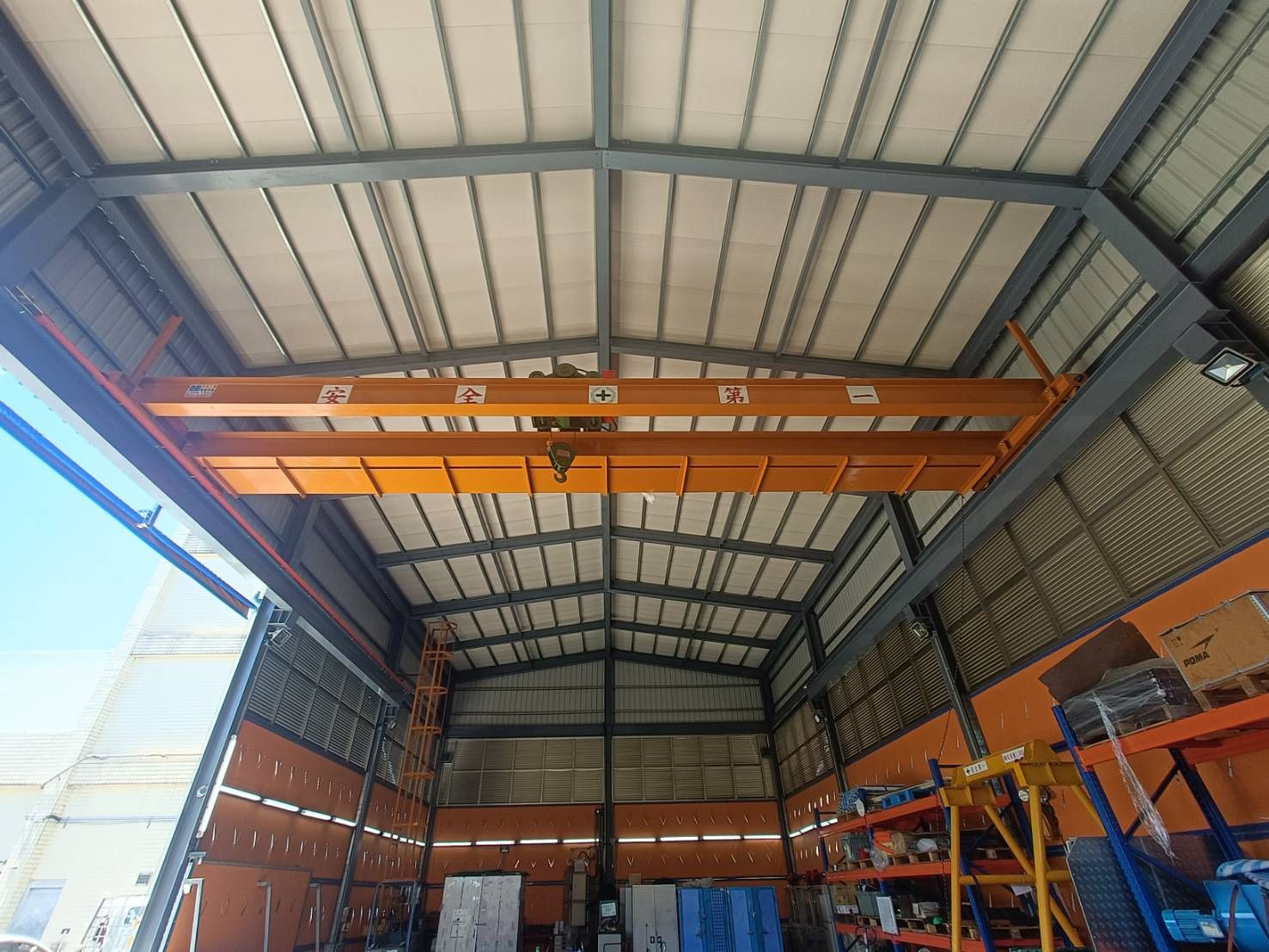 完整天車起重系統安裝實績