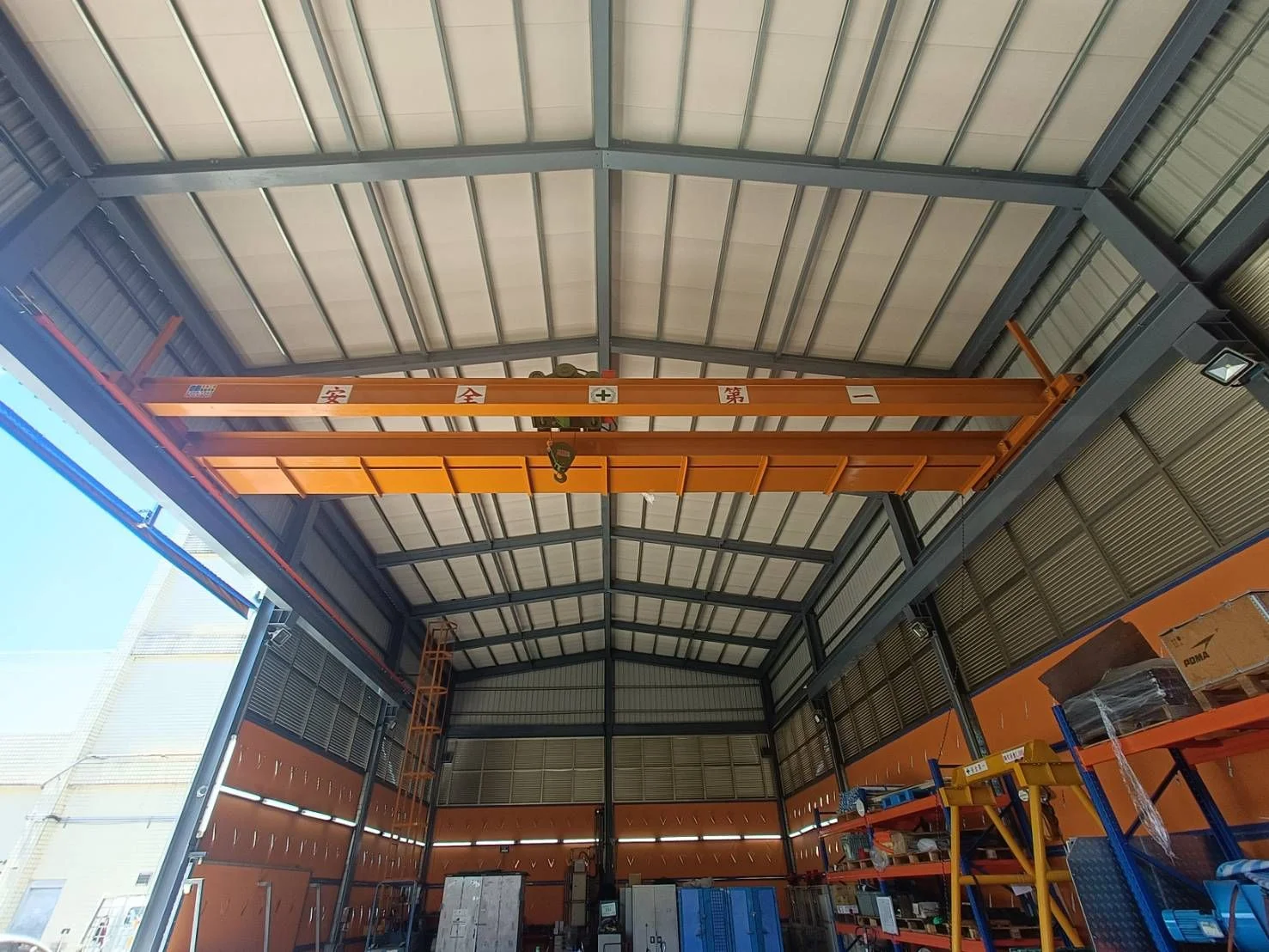 完整天車起重系統安裝實績