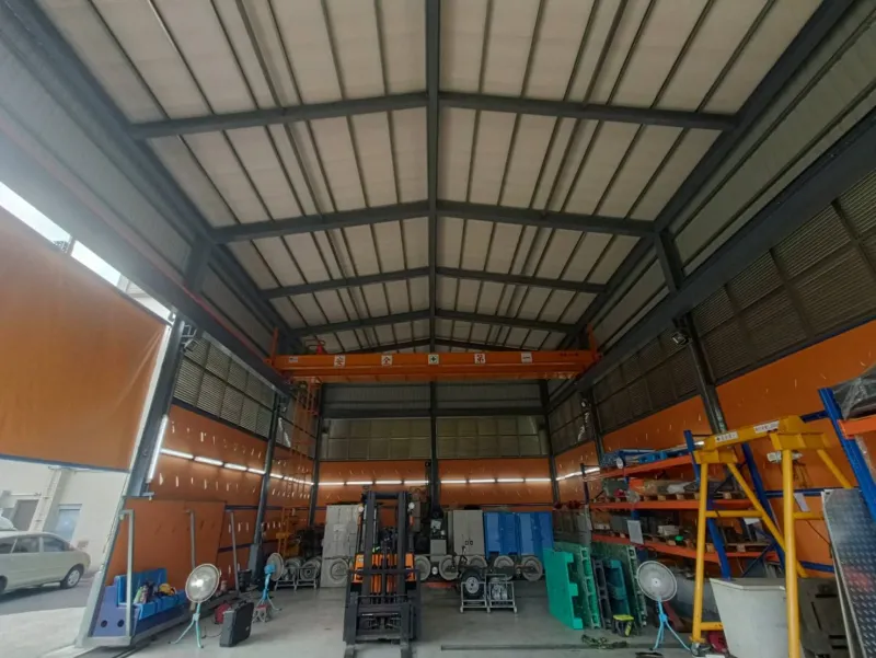 伯新企業天車工程全貌展示
