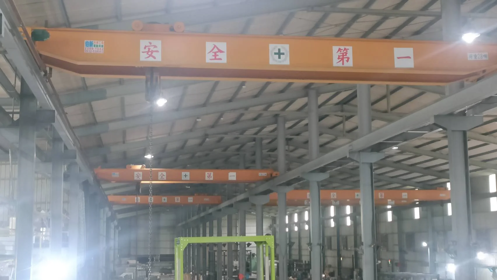 林口某大機械廠天車年度保養 照片 1